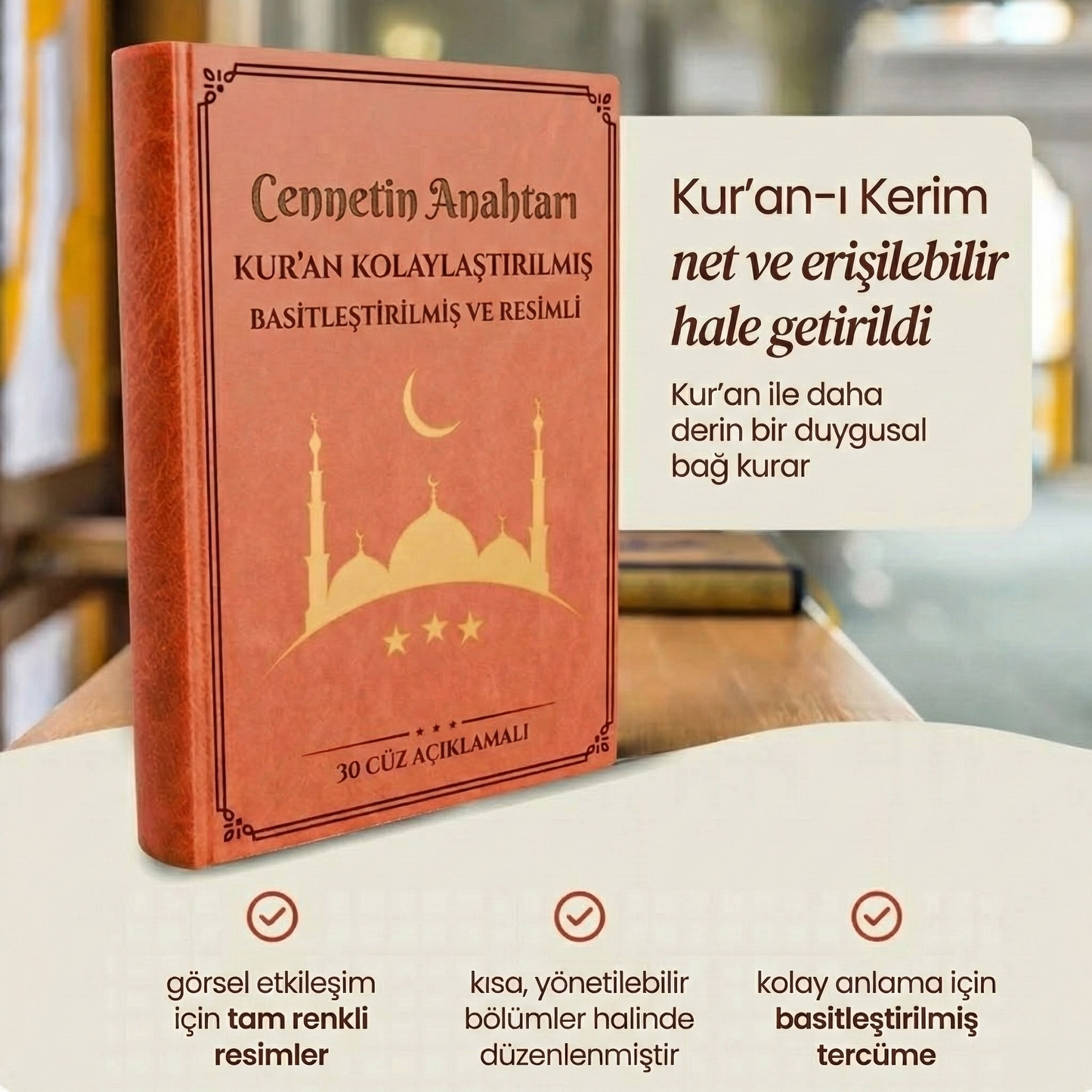 "Kolaylaştırılmış Kur'an - (Resimli Anlatım) - Ailece İslam'la Yakınlaşın!"