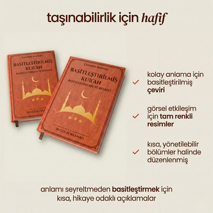 "Kolaylaştırılmış Kur'an - (Resimli Anlatım) - Ailece İslam'la Yakınlaşın!"